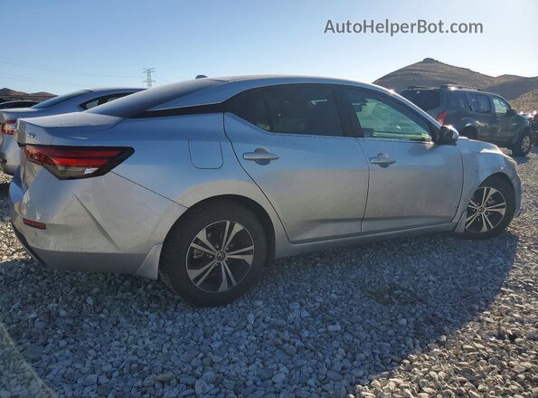 3N1AB8CV0LY222264 2020 NISSAN SENTRA Silver Tył prawy