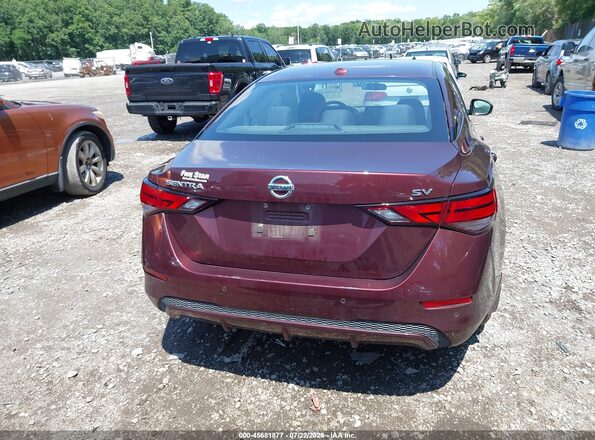 3N1AB8CV0LY224161 2020 NISSAN SENTRA Burgundy 