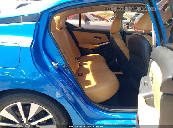 3N1AB8CV0LY227321 2020 NISSAN SENTRA Blue Widok naklejki z numerem VIN