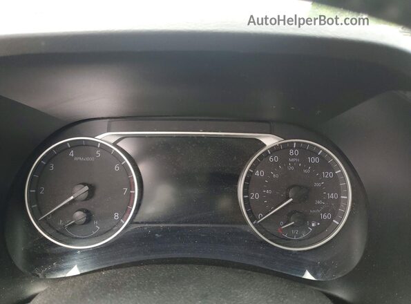 3N1AB8CV0MY215655 2021 NISSAN SENTRA Blue ხელსაწყოთა პანელის ხედი