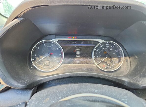 3N1AB8CV0MY217244 2021 NISSAN SENTRA Серебряный Вид щитка приборов
