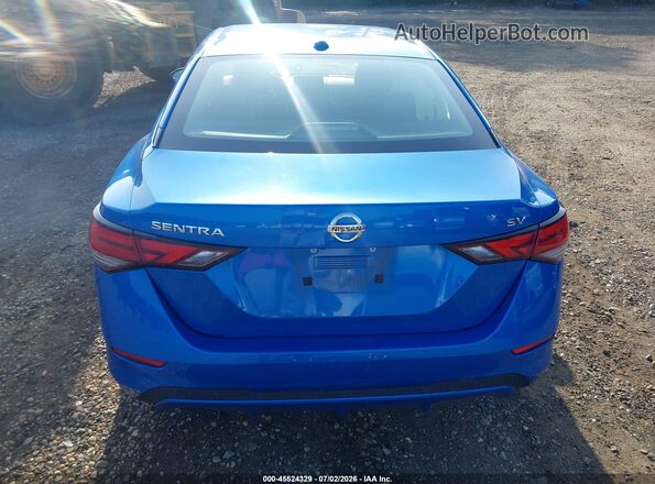 3N1AB8CV0MY232570 2021 NISSAN SENTRA Blue 