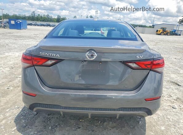 3N1AB8CV0MY233556 2021 NISSAN SENTRA Gray Rear view