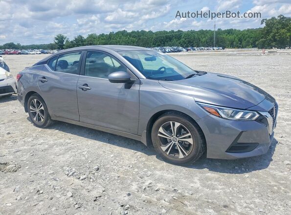 3N1AB8CV0MY233556 2021 NISSAN SENTRA Gray Front right