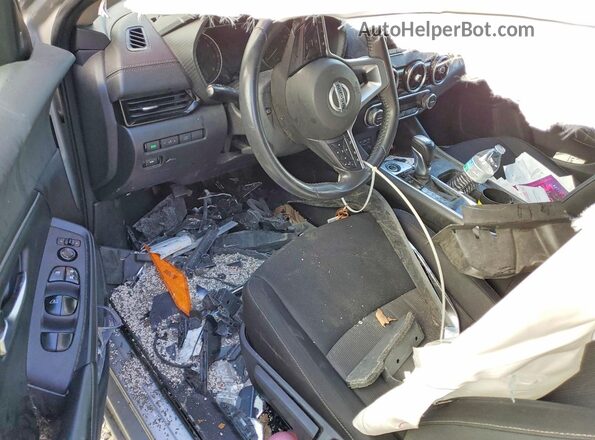 3N1AB8CV0MY236926 2021 NISSAN SENTRA Silver Dashboard view