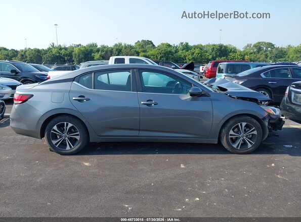 3N1AB8CV0MY256237 2021 NISSAN SENTRA Gray Vista interior de 360 grados