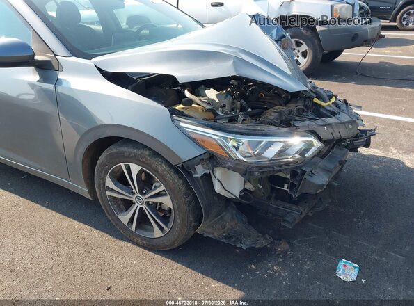 3N1AB8CV0MY256237 2021 NISSAN SENTRA Gray 