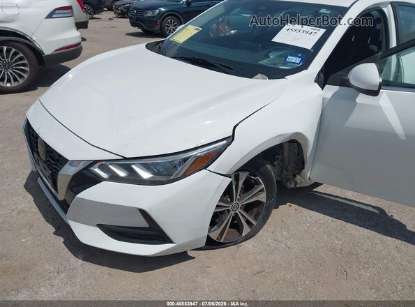 3N1AB8CV0MY283082 2021 NISSAN SENTRA White Vista frontal