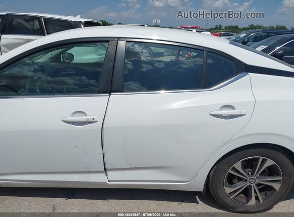 3N1AB8CV0MY283082 2021 NISSAN SENTRA White Vista interior de 360 grados