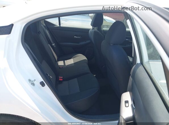 3N1AB8CV0MY283082 2021 NISSAN SENTRA White Vista de la etiqueta del VIN