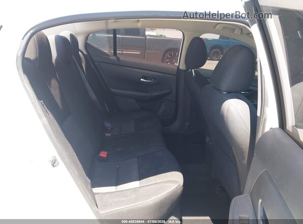 3N1AB8CV0MY317361 2021 NISSAN SENTRA White Widok naklejki z numerem VIN