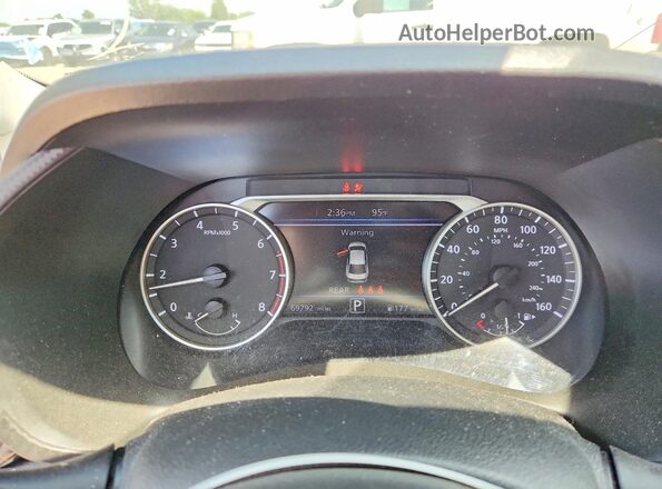 3N1AB8CV0NY257468 2022 NISSAN SENTRA Brown Instrument cluster view