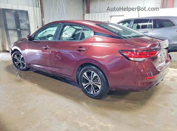 3N1AB8CV0NY257468 2022 NISSAN SENTRA Brown Rear left