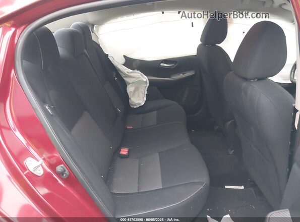 3N1AB8CV0NY269801 2022 NISSAN SENTRA Red Vista de la etiqueta del VIN