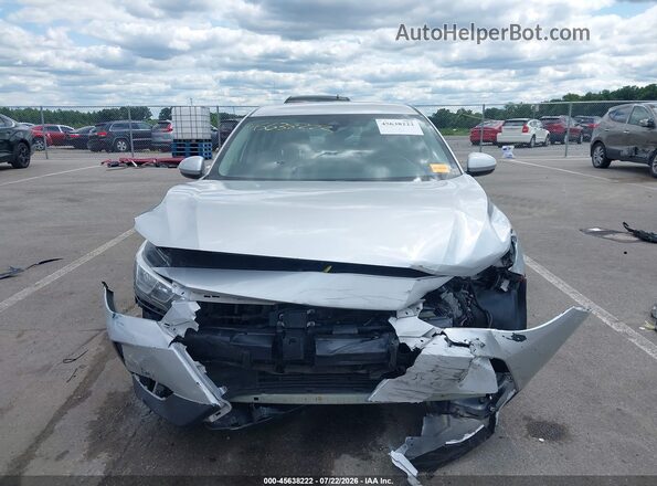 3N1AB8CV0NY292947 2022 NISSAN SENTRA Silver ხელსაწყოთა პანელის ხედი