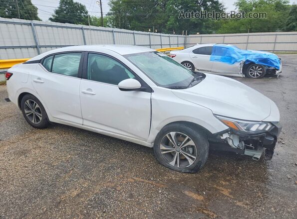 3N1AB8CV0PY240186 2023 NISSAN SENTRA White Передня права чверть