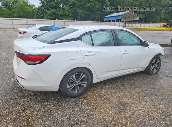 3N1AB8CV0PY240186 2023 NISSAN SENTRA White Задня права чверть