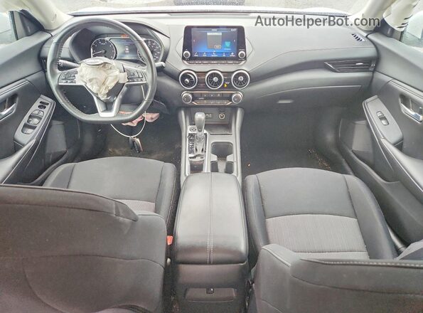 3N1AB8CV0PY240186 2023 NISSAN SENTRA White Вид панелі приладів
