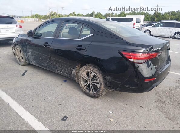 3N1AB8CV0PY256646 2023 NISSAN SENTRA Black Trasero izquierdo