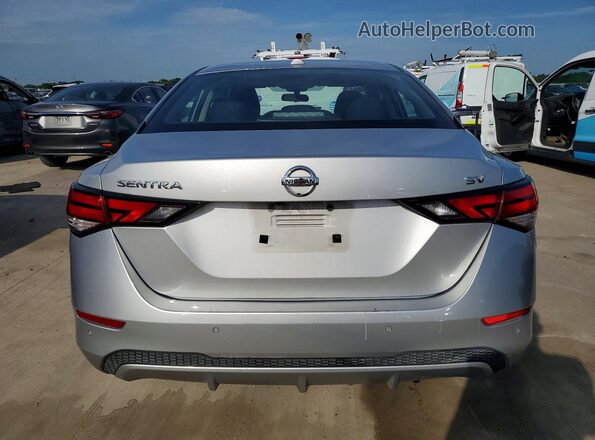 3N1AB8CV0PY279442 2023 NISSAN SENTRA Серебряный Вид сзади