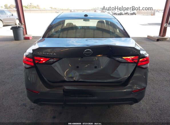 3N1AB8CV0PY316232 2023 NISSAN SENTRA Gray Դիմացի տեսք