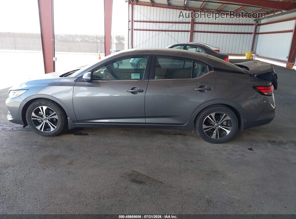 3N1AB8CV0PY316232 2023 NISSAN SENTRA Gray Սալոնի 360 աստիճան տեսք