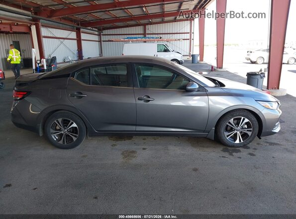 3N1AB8CV0PY316232 2023 NISSAN SENTRA Gray Սալոնի հետևի տեսք