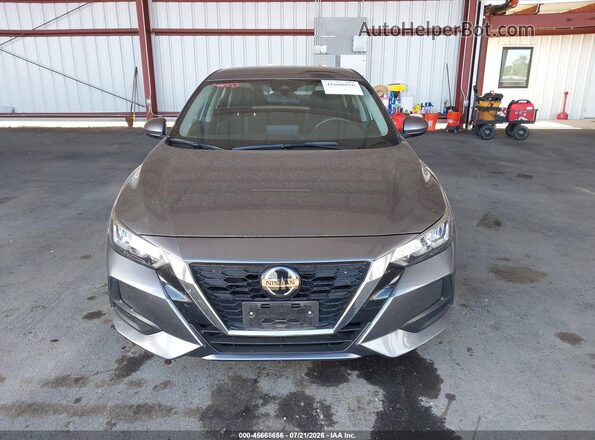 3N1AB8CV0PY316232 2023 NISSAN SENTRA Gray Սարքավորումների վահանակի տեսք