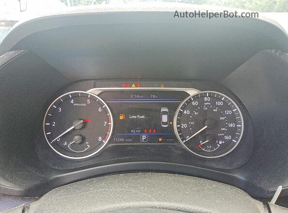 3N1AB8CV0RY201083 2024 NISSAN SENTRA Gray Вид щитка приладів