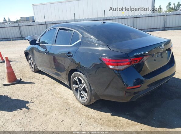 3N1AB8CV0RY228204 2024 NISSAN SENTRA Черный Задняя левая четверть