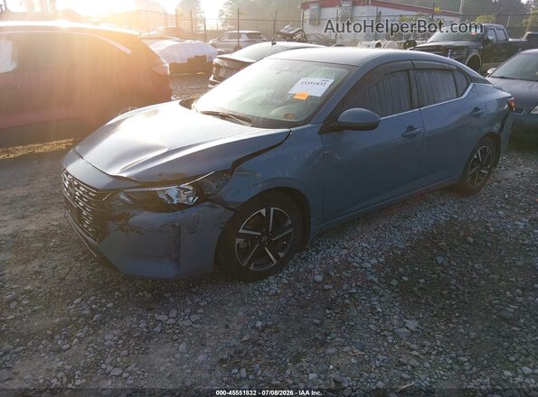 3N1AB8CV0RY238893 2024 NISSAN SENTRA Gray Առջևի ձախ երեք քառորդ տեսարան
