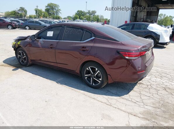 3N1AB8CV0RY240580 2024 NISSAN SENTRA Red Trasero izquierdo