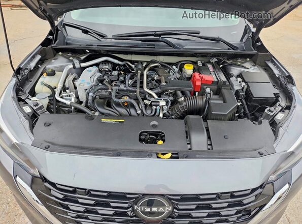 3N1AB8CV0RY244130 2024 NISSAN SENTRA Silver Вид задньої частини салону