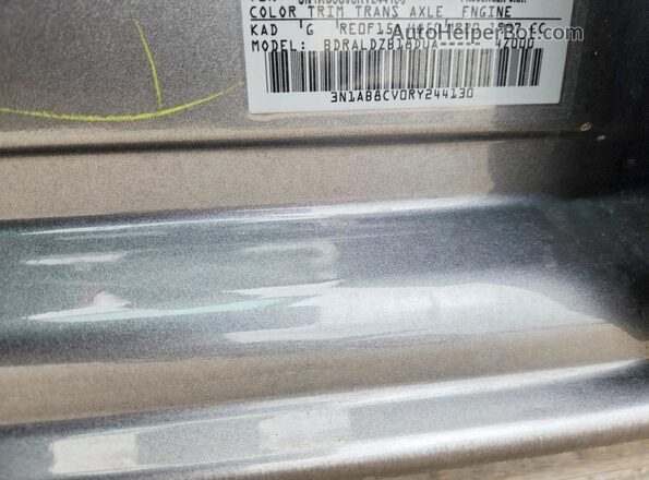 3N1AB8CV0RY244130 2024 NISSAN SENTRA Silver Вид підкапотного простору