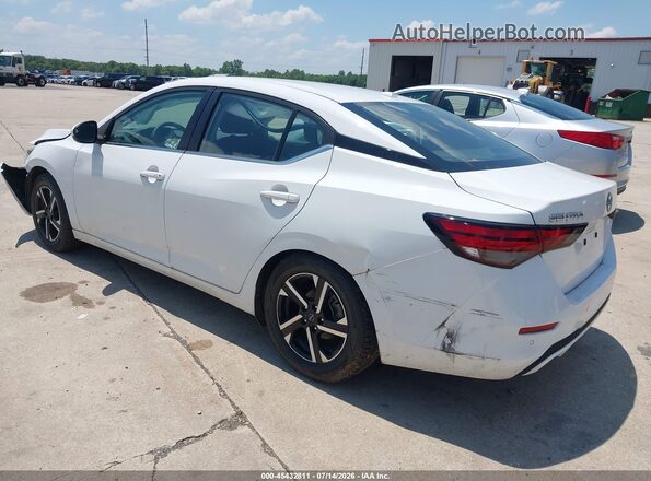 3N1AB8CV0RY273658 2024 NISSAN SENTRA Белый Задняя левая четверть