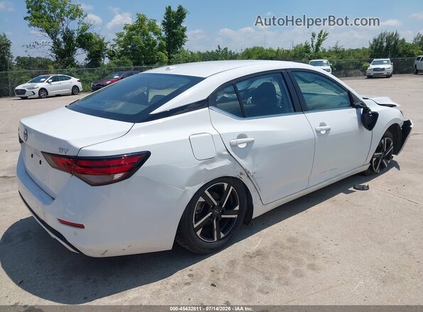 3N1AB8CV0RY273658 2024 NISSAN SENTRA Белый Задняя правая четверть