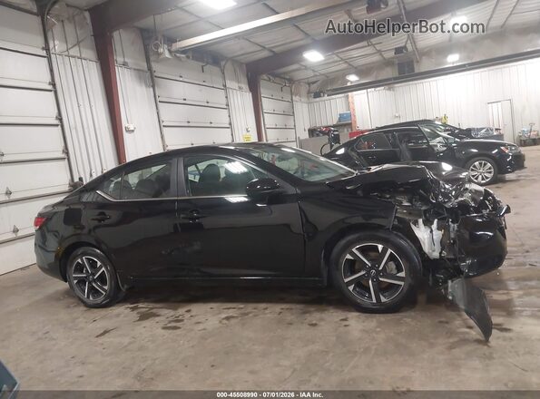 3N1AB8CV0RY290007 2024 NISSAN SENTRA Black Widok wnętrza z tyłu