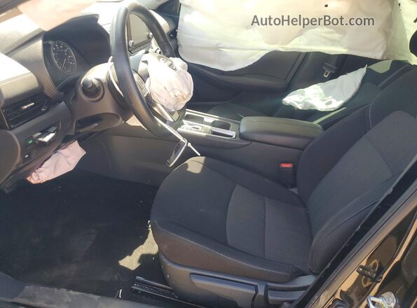 3N1AB8CV0RY292372 2024 NISSAN SENTRA Черный Вид салона спереди