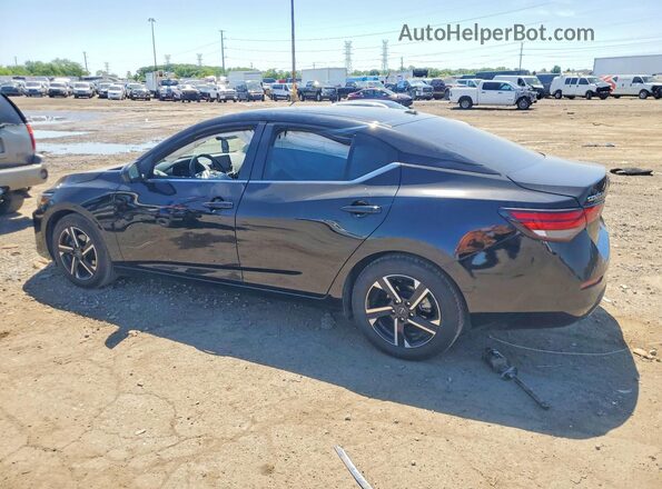 3N1AB8CV0RY292372 2024 NISSAN SENTRA Черный Задняя левая четверть
