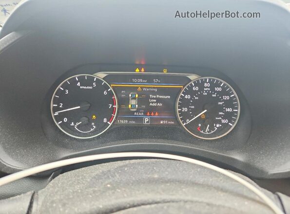 3N1AB8CV0RY295305 2024 NISSAN SENTRA Gray Instrument cluster view