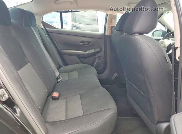 3N1AB8CV0RY298995 2024 NISSAN SENTRA Black Հետևի նստատեղերի տեսք
