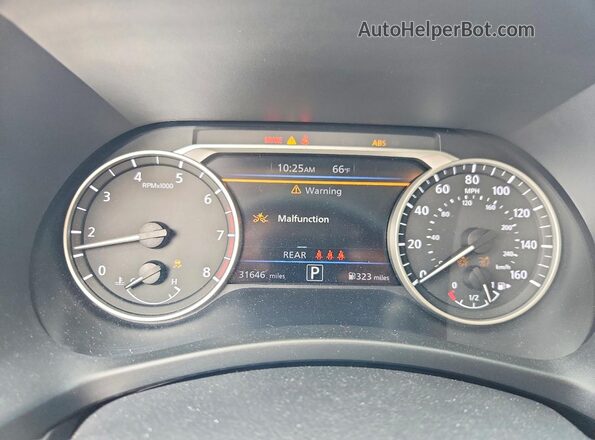 3N1AB8CV0RY302558 2024 NISSAN SENTRA White Instrument cluster view
