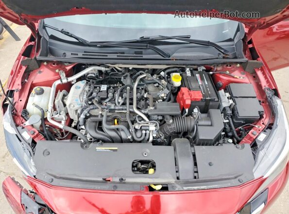 3N1AB8CV0RY307954 2024 NISSAN SENTRA Бордовый Вид задней части салона