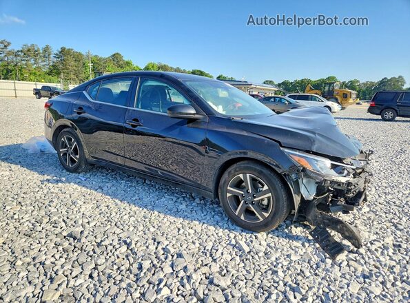 3N1AB8CV0RY316024 2024 NISSAN SENTRA Black Przód prawy