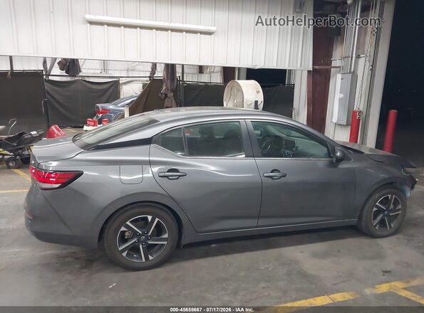3N1AB8CV0RY332028 2024 NISSAN SENTRA Gray Սալոնի 360 աստիճան տեսք