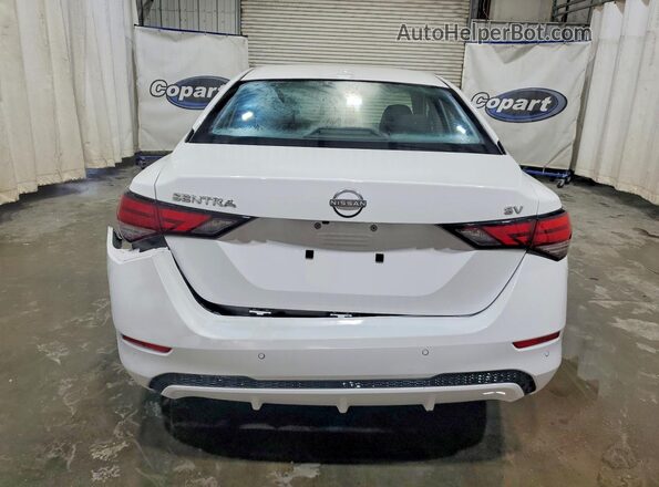 3N1AB8CV0RY350495 2024 NISSAN SENTRA White Widok z tyłu