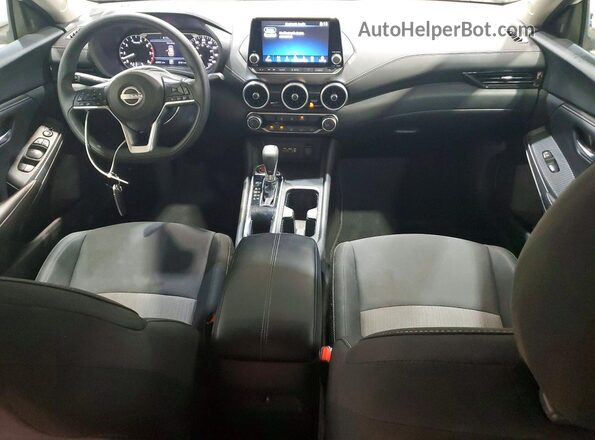 3N1AB8CV0RY350495 2024 NISSAN SENTRA White Widok deski rozdzielczej
