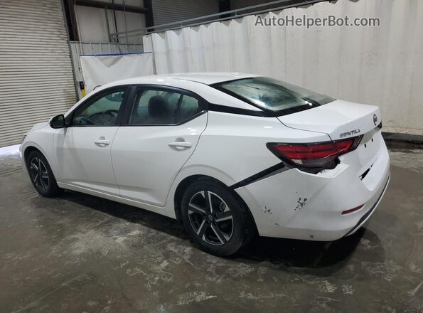 3N1AB8CV0RY350495 2024 NISSAN SENTRA White Widok wnętrza 360 stopni