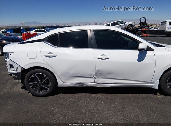 3N1AB8CV0RY376689 2024 NISSAN SENTRA White სალონის 360-გრადუსიანი ხედი