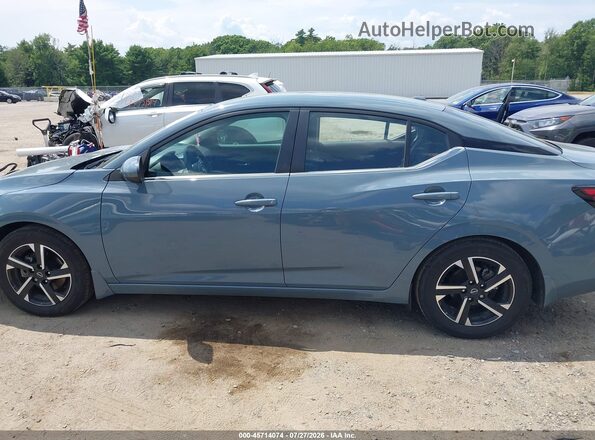 3N1AB8CV0RY384114 2024 NISSAN SENTRA Light Blue Սալոնի 360 աստիճան տեսք